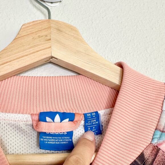 Adidas x Farm Curso d' Agua Track Jacket Bomber Jacket Zip Up Size Medium - Picture 5 of 8